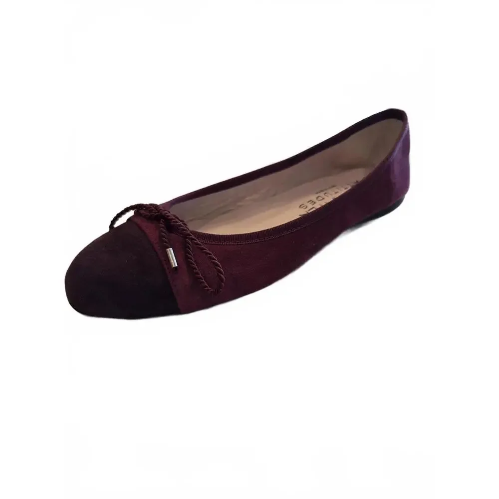 Paul Mayer Candy Suede Ballet Flat -Size 7B‎ -NIB